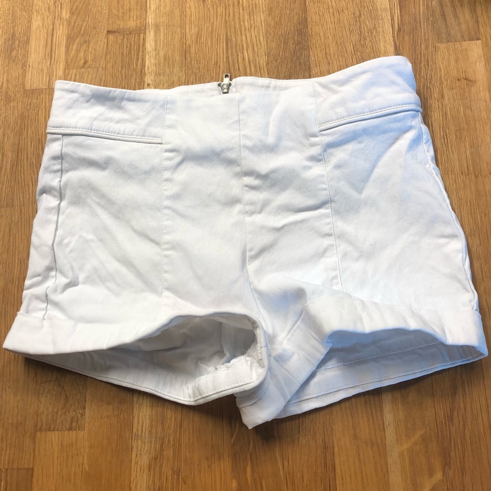 White Shorts
